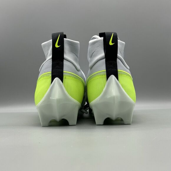 Nike Vapor Edge Pro 360 2 Pure Platinum Black Volt Green Mens Size 12 Football - Picture 5 of 9